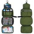 thumbnail image 2 of Neceser colgante para artículos de aseo, kit organizador de viaje para hombres y mujeres, cosméticos, maquillaje, bolsas de ducha con gancho resistente., 2 of 5