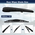 thumbnail image 2 of Unique Bargains 10' Rear Window Windshield Wiper Blade Arm Set for 12-19 Buick Encore, 2 of 4