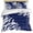 Blue, variant on 3 Piece Coral Orange Duvet Cover Set California King,Microfiber Comforter/Quilt Cover with Corner Ties and 2 Pillowcases,Coastal White Ocean Marine Nautical Beach Soft Bedding with Zipper Closure