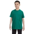thumbnail image 1 of Jerzees Big Boy's Rib Collar Tear Away Label T-Shirt, Style 29B, 1 of 1
