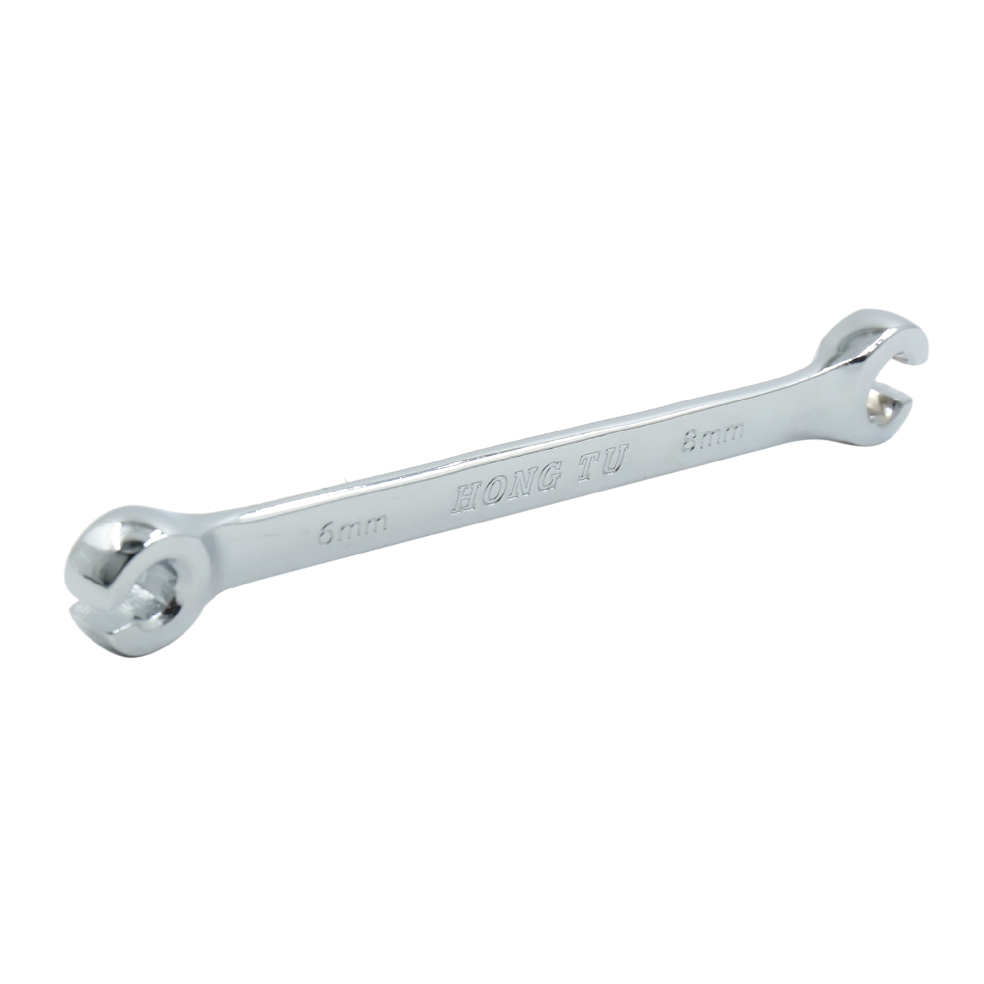 Auto Car Anti-slip Repair Tool Double Ended Flare Nut Wrench 6mm x 8mm