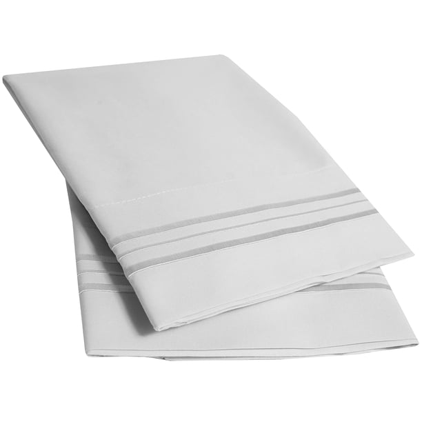 Set de fundas de almohada Sweet Home Collection 1800 Series de microfibra