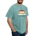 thumbnail image 4 of CafePress - Free Ukraine Men's Comfort Colors® T Shirt - Mens Comfort Colors Shirt, 4 of 5