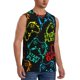 thumbnail image 2 of Balery Play Game Start Camisetas sin mangas para hombre, absorbe la humedad y protege contra el mal olor.-Small, 2 of 7
