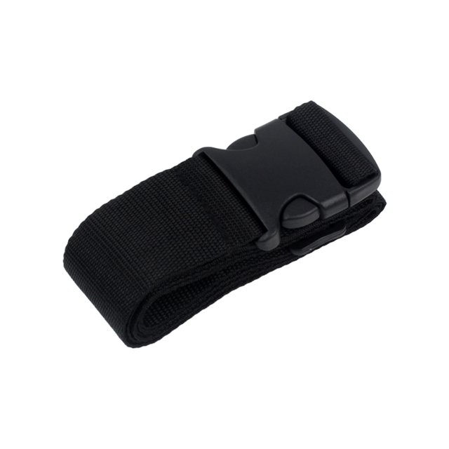 Wosthever Correas de equipaje de maleta versátiles y ajustables para correas de equipaje de maleta de viaje duraderas seguras Almacenamiento y organización del hogar negro