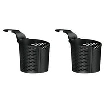 2 Pieces Cup Holder Cupholder Buggy Car Seat Tray Coasters Black