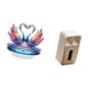 thumbnail image 5 of Estatua de escultura de cisne,Escultura de cisne para decoración del hogar Adorno de San Valentín,caja de pañuelos,Funda para caja de pañuelos de cuero sintético para dormitorio,Caja de, 5 of 8