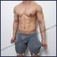 thumbnail image 3 of HUBOR Pantalones Cortos Ajustados Deportivos Para Correr Antidesgaste Piernas Absorbentes De Sudor Y Secado Rápido Para Hombre Con Sensación De Hielopangjing, 3 of 4