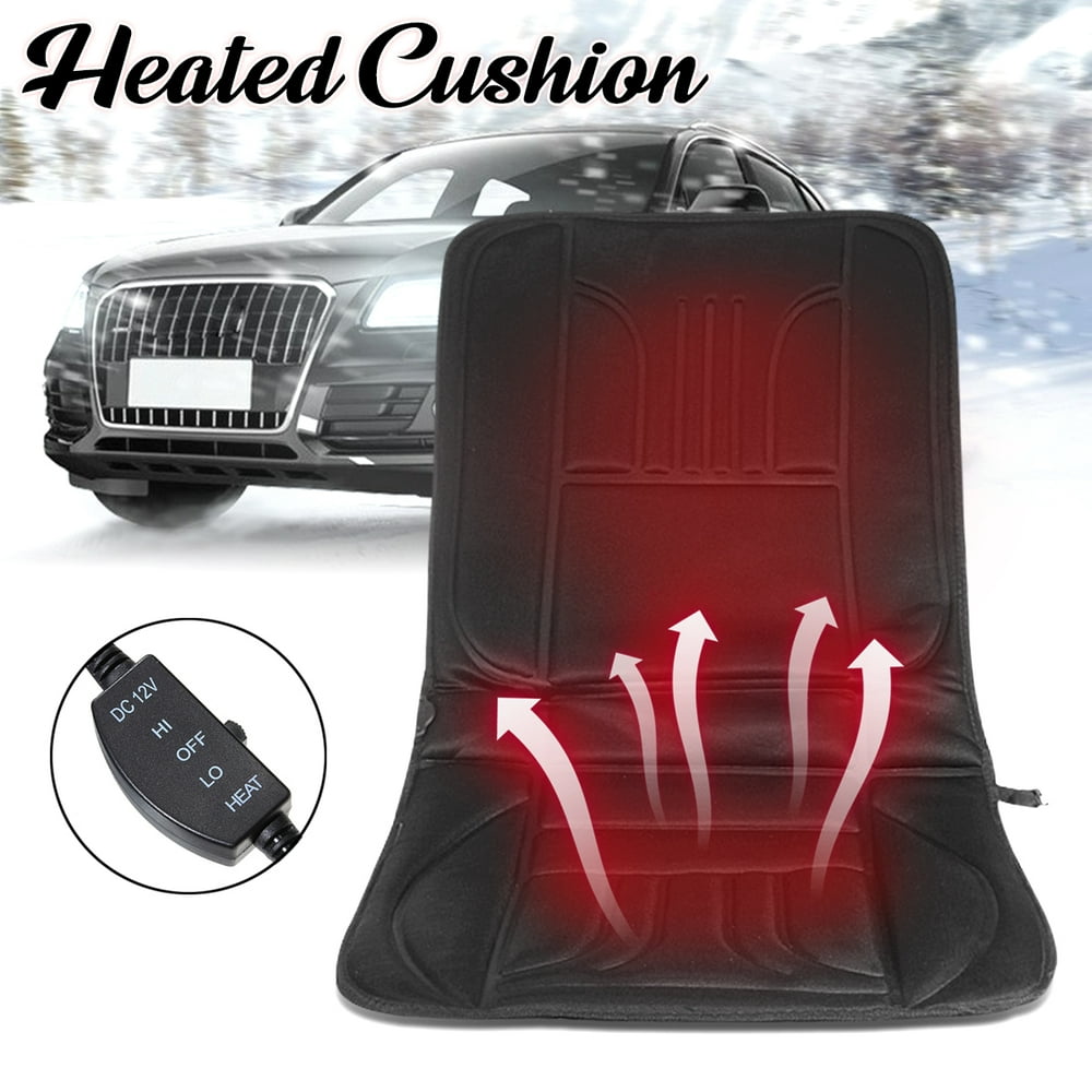 1pc/ 2pcs Heated Car Seat Cover Cushion Heating Heater Warm Pad Hot ...