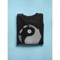 thumbnail image 3 of Yin Yang, Arrow And Feathers Sweatshirt Men -GoatDeals Designs, Male 4X-Large, 3 of 4