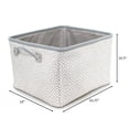 thumbnail image 2 of hometrends Medium Woven Paper Basket, 2 of 4