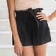 thumbnail image 3 of Pantalones cortos informales para mujer, pantalones cortos elásticos de cintura alta a la moda, pantalones cortos de verano para mujer, negro XXL, 3 of 5