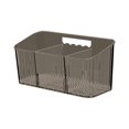 thumbnail image 2 of Organizador de almacenamiento, estante de ducha de pared, estante de baño, caja de plástico transparente para colgar cepillos de dientes, adhesivo, apto para baño, cocina, armario, ducha, bolsa de alm, 2 of 6