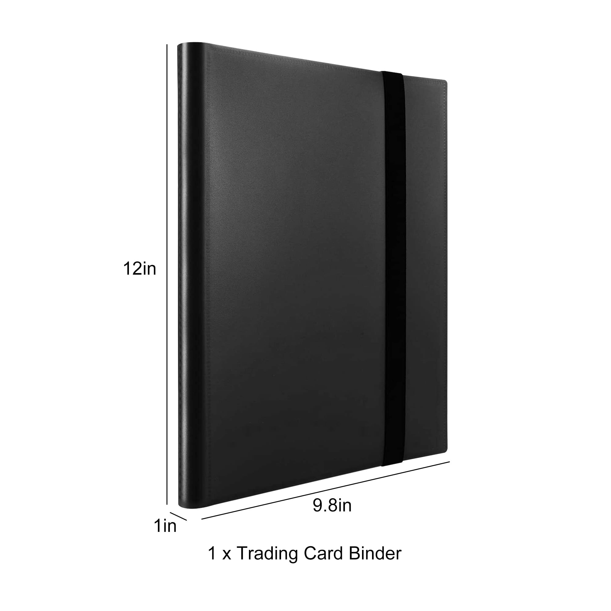 TSV Trading Card Binder, 300+ Card Holder Case, Green Protective Hard  Storage Box for Collecting Sports Cards - Walmart.com