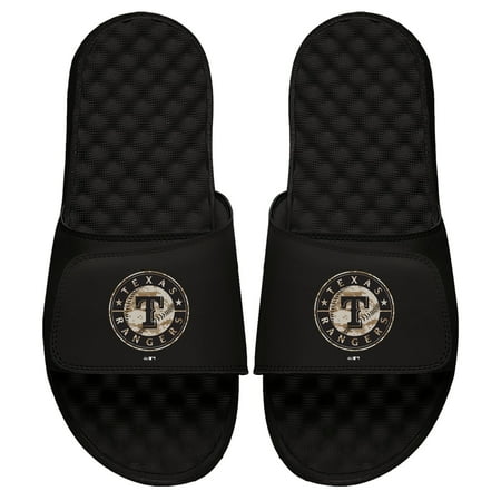 

Men s ISlide Black Texas Rangers Camo Logo Slide Sandals