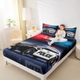 thumbnail image 4 of Manfei Police Car Full Size Sheets,Policeman Vehicle Bed Sheets,Cop Lights Sheet Sets For Boys Girls,Ultra Soft Home Decor,4 Pieces, 4 of 7