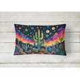 thumbnail image 2 of Carolines Treasures DAC1455PW1216 16 x 12 in. Unisex Queen of the Night Cactus in Color Fabric Decorative Pillow, 2 of 4