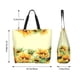 thumbnail image 5 of Disketp Sunflowers On A Yellow Background Bolsa Tote Estampada para Mujer, Bolso de Hombro y de Mano para Compras y Viajes, 5 of 8