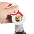 thumbnail image 3 of Cartoon Christmas Beer Bottle Opener Magnetic Refrigerator Sticker Household Tool with Festive Design & Stainless Steel, 3 of 5