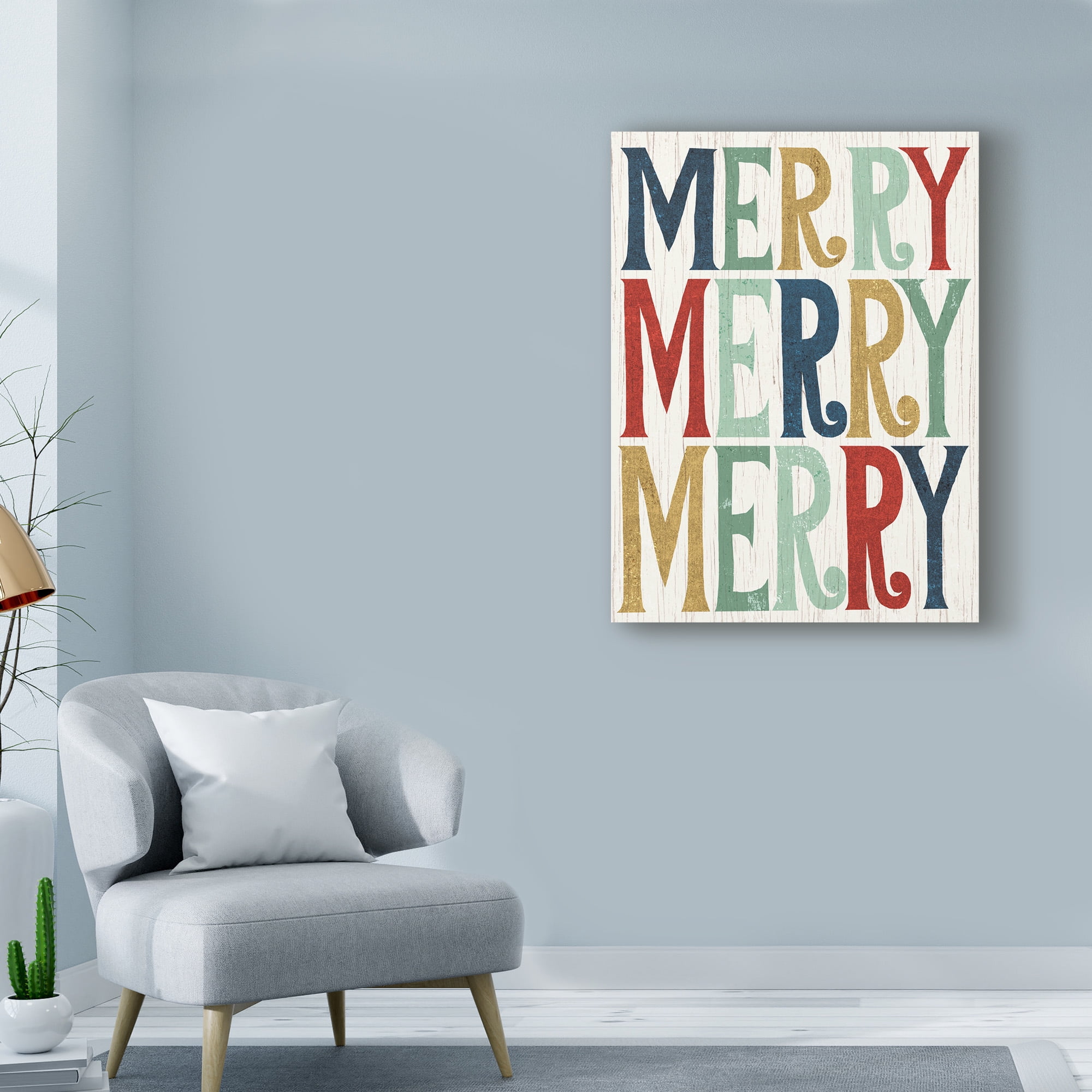 Trademark Fine Art 'Holiday on Wheels XI' Canvas Art by Michael Mullan