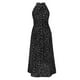 thumbnail image 1 of Maxi Vestido Con Cinturón, Una Línea De Vestido Largo De Tela Suave Sin Mangas Con Cuello Halter Para Mujer Para Fiesta ANGGREK Otros, 1 of 6