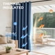 thumbnail image 4 of Cortinas opacas Joydeco, 240 cm de alto, 2 paneles, color azul marino, 4 of 9