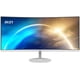 thumbnail image 1 of MSI Pro MP341CQW 34" UWQHD 3440 x 1440 (2K) 100 Hz 1ms (MPRT) / 4ms (GTG) monitor Curvo de Altavoces Incorporados, 1 of 5