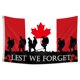 thumbnail image 1 of Monumento a los Veteranos de Flag Canada, 150 x 90 cm, poliéster de primera calidad, 1 of 3