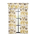 thumbnail image 6 of PowerSellerUSA 2-PACK Floral Modern Room Darkening Window Curtain for Livingroom, Bedroom and Kitchen, Rod Pocket Top, 50" W x 63" L, Panel, 6 of 6