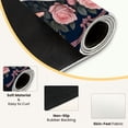 thumbnail image 3 of Mahjong Mat 31.5" x 31.5" White Swan Pink Roses Dark Floral Vintage Romantic Style Non-Slip Noise Reduction Mahjong Tiles Table Cover for Dominoes Poker Card Board and Tile Games, 3 of 6