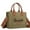 Green, variant on Wrangler Tote Bag for Women Retro Canvas Top Handle Purses and Handbags