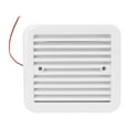 thumbnail image 1 of White Ventilation Fan, One Way Small Size 3000RPM/min RV Side Vents 12V  For Boat, 1 of 8