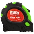 thumbnail image 1 of Flexometro Bimaterial Verde7.5M Wolfox WF9666, 1 of 2