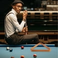 thumbnail image 4 of BESTYASH Pool Triangle Rack 1Pcs Billiard Rack for Sports Equipment Light Edge 11.8x10.6x1.1in, 4 of 8