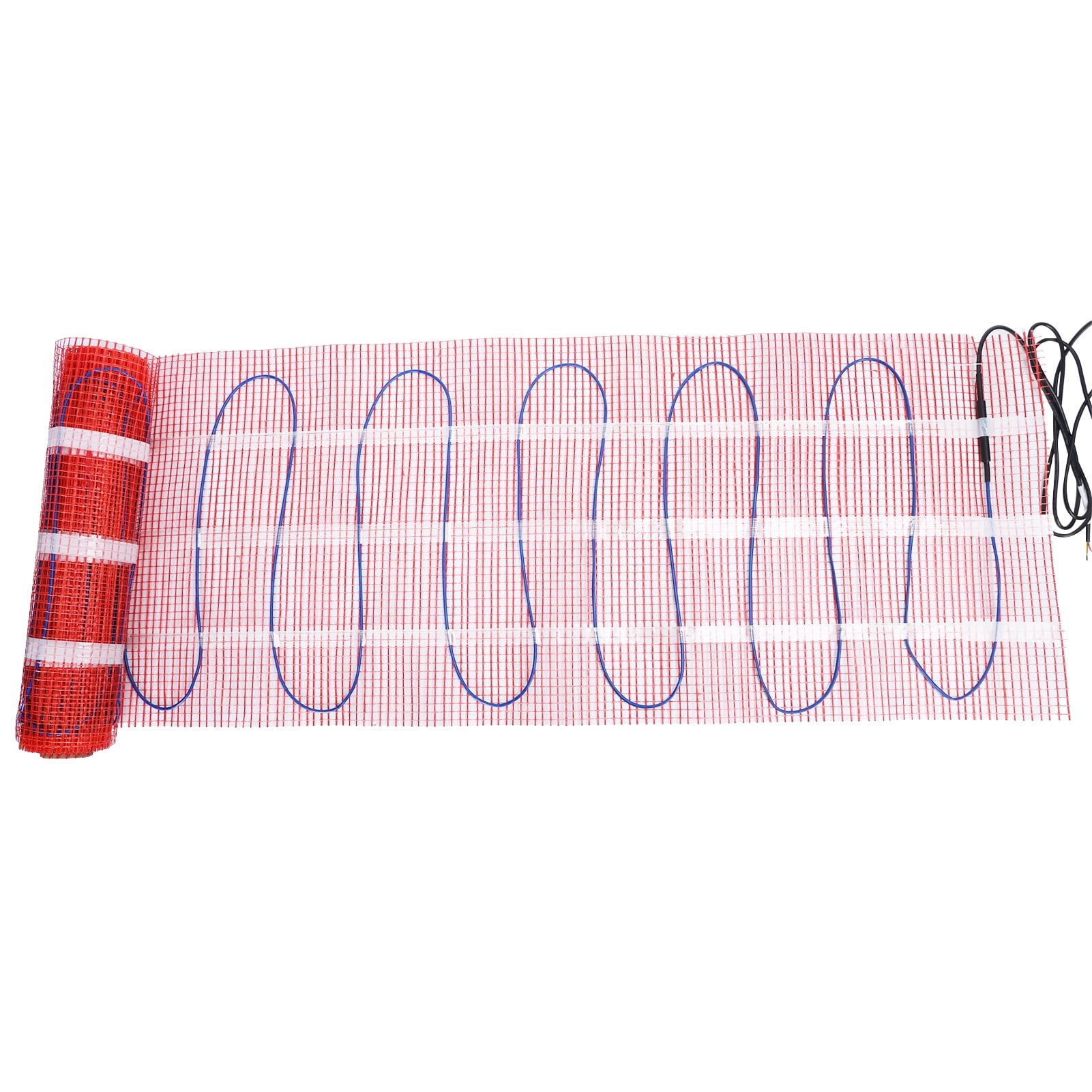 Thehsnt Floor Heating Pad with Digital Programmable Thermostat And Adhesive Back, Four Temperature Control Modes Uniform Heating Underfloor Heating Mat