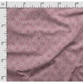 thumbnail image 2 of Soimoi Geometrical Printed, Cotton Fleece, Fabric by The Yard Sewing DIY Stretch Fabric 56 Inches Wide, WarmFabric for Hats, Coats, Gloves, Blankets, Pink, 2 of 5