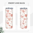 thumbnail image 4 of PAYOHTO cute hearts valentine 20 Oz Stainless Steel Mug Tumblers Cup for Men Women Insulated Slim Thin Travel Tumbler, 4 of 7
