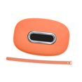 thumbnail image 4 of JISADER Car Tissue Holder Easy to Install Car Interior Accessory Backseat Tissue Box Orange, 4 of 9