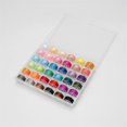 thumbnail image 4 of Kit de 72 hilos de coser, 36 colores, bobinas prebobinadas, 400 yardas por carrete, Lucky_B, 4 of 5