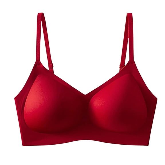 Aofany Women's Wireless Full Figure Bras Comfortable Push Up Everyday Bras Bralette No Wire T-shirt Bras Underwear