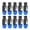 Blue, variant on YAHHU 10PCS C NL4FC Audio Speaker Connector Waterproof 4 Pin Speakon Plug Cable Connector (Blue), 7.87 inches / 20 cm[cite: 1]