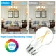 thumbnail image 4 of Bombillas LED DAYBETTER Edison Vintage A19 60 W luz blanca cálida 2700 K base E26 800 lm, 4 of 7