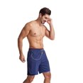 thumbnail image 3 of EIMELI Mens Swim Fitness Shorts Trunks with Compression Liner 2 in 1 Beach Swimming Trunks Quick Dry Swim Shorts with Zipper Pockets Fitness Quick Dry Pants, 3 of 6
