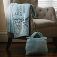 thumbnail image 2 of Pavilion - Surround Yourself With Positivity - 50x60 Super Soft Throw Blanket With Bag - Doubles As A Pillow, 2 of 9