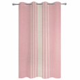 thumbnail image 2 of Outdoor Curtains for Patio Waterproof, Pink Beige Striped Windproof Pravicy Outside Porch Blackout Curtain, Modern Farmhouse Retro Lines Sun Blocking Grommets Curtains for Cabana Gazebo 54"x84", 2 of 9