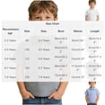 thumbnail image 3 of DAETIROS Boys Short Sleeve Polo Shirt Heather Gray Cotton Knit Top with Sailboat Embroidery Casual School UniformSize 6-7 T, 3 of 6