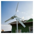 thumbnail image 1 of 600W Horizontal Wind Turbine 24V/48V Optional With Power Controller For Load Home Lamp ,Easy to Install, 1 of 3
