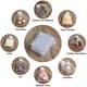 thumbnail image 4 of 100 bolsas de organza transparentes de primera calidad, bolsas de regalo de boda blancas con cordón, bolsas de regalo de joyería de 7 x 9 para fiestas, joyas, festivales, jabones de baño, bolsas de re Namotu YZY144, 4 of 6