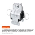 thumbnail image 4 of Unique Bargains 4Pack 9' Rubber Cushion Strut Clamp Rigid Steel Pipe Clamp for Tube Pipe, 4 of 5