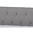 thumbnail image 6 of Baxton Studio Light Grey Fabric Upholstered Full Size Daybed with Roll-Out Trundle Bed, 6 of 12